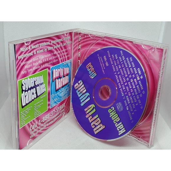 CDB 2005 Party Tyme Disco Karaoke CD+G CD Lyric Booklet Included No Scratches - Picture 9 of 11